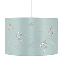 Unbranded AI272 DE - Duck Egg Silk Dragon Fly Lamp/Pendant Shade