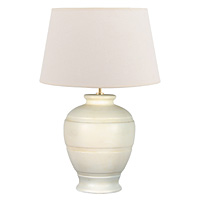 Unbranded AI350CR/257 16 CR - Cream Ceramic Table Lamp