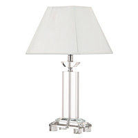 Unbranded AI521 - Clear Crystal Glass Table Lamp
