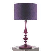 Unbranded AI627 AU - Aubergine Table Lamp