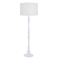 Unbranded AI634WH - White Resin Floor Lamp
