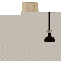 Unbranded AI813 ANT - Brown `andlestick`Table Lamp