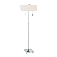 Unbranded AI863-WH - Chrome Floor Lamp