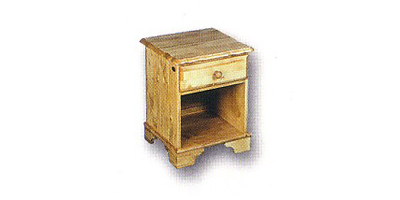 Ailsebury Pine 1 Drawer Bedside Table