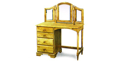 Ailsebury Pine 3 Drawer Dressing Table (Drawers