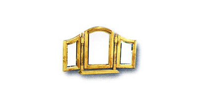 Ailsebury Pine Triple Adjustable Mirror