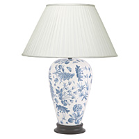 Unbranded AIPM06/263 16 IV - Small `otanic Blue`Porcelain Table Lamp
