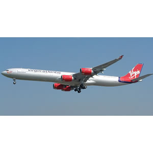 A collector quality Bravo Delta replica of the Airbus 340-600 in Virgin Airways livery. Comes comple