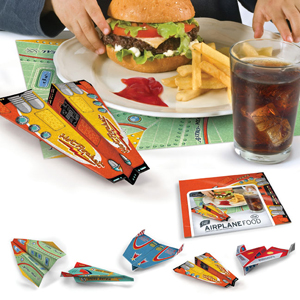 Unbranded Airplane Food Placemats
