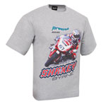Airwaves Shayne Byrne T-Shirt Light Grey
