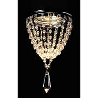 Unbranded AISN05 - Clear Bowl Droplet Glass Bead Downlighter Cover - TRIO