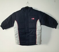 AJs Winter Coat- Navy - 7/8 yrs