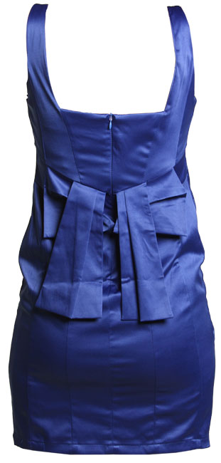 Unbranded Aki satin pleat dress