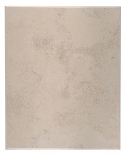 Natural stone imitation get the look for less Couple together plain tile with border and decor to fi