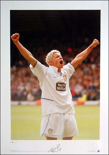 Unbranded Alan Smith and#8211; Leeds United - Signed limited edition print - WAS andpound;24.99
