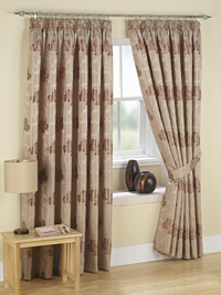 Unbranded Alani Curtainsbr Sand