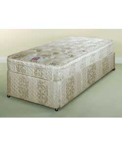 Albany Posture Zone Cushion Top Single Divan - Non Storage