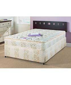 Albany Posture Zone Latex Pillow Top Double Divan - No Store