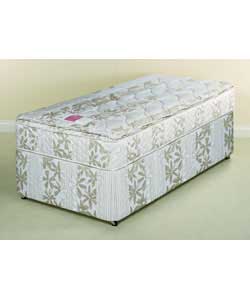 Albany Posture Zone Latex Pillow Top Single Divan - No Store