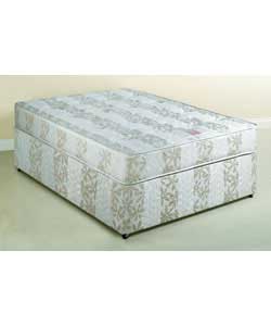 Albany Posture Zone Micro Quilt Double Divan - Non Storage