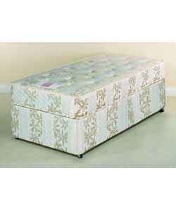 Albany Posture Zone Micro Quilt Single Divan - Non Storage