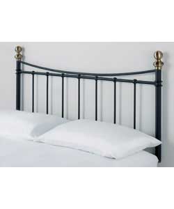 Alderley Double Black Headboard