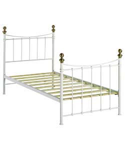 Alderley Ivory Single Bedstead - Frame Only