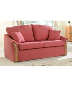 Modern style sofa with foam seats and fibre back c