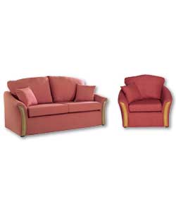 Alderley Terracotta 3 Piece Suite