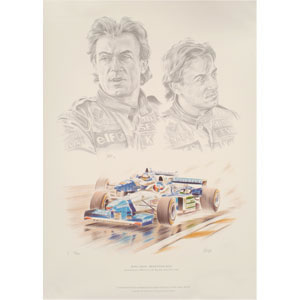Unbranded Alesi Print By S.Taylor