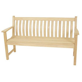 Unbranded Alexander Rose Broadfield 5` Curved Back Bench