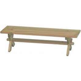 Unbranded Alexander Rose Farmers Pine Backless Bench