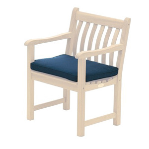 Unbranded Alexander Rose Premier Armchair Cushion  Blue