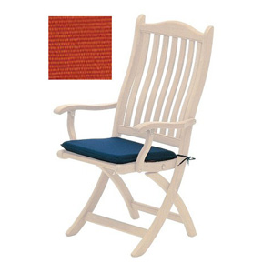 Unbranded Alexander Rose Premier Seat Pad - Terracotta