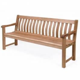 The Alexander Rose St George 6ft Bench is built in quality mahogany hardwood with all the natural at