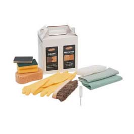 Cleaning products are also available in care kits containing cleaner protector and all cleaning