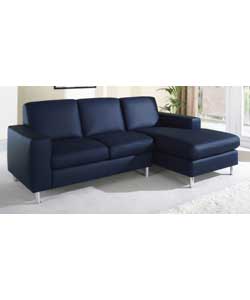 Alfa Blue Chaise Corner Group
