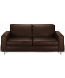 Alfa Chocolate 3 Seater Sofa
