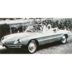 A new 1/43 scale Alfa Romeo 1600 Spider Duetto 1966 diecast replica from Minichamps. This model