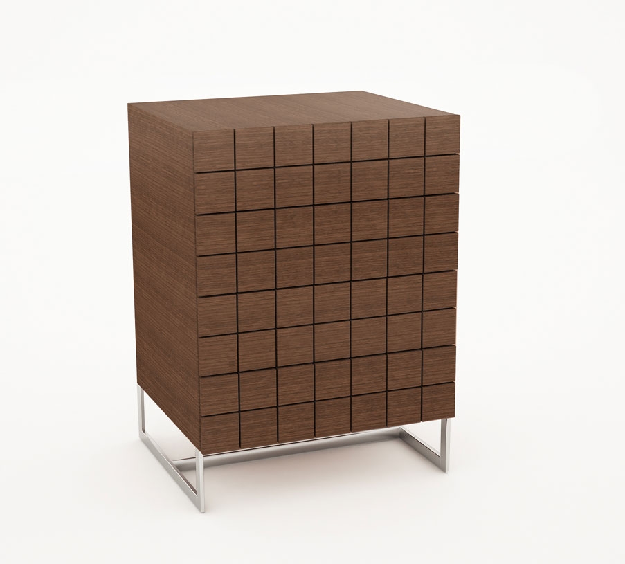 Unbranded Alfa Walnut Chest of Drawers