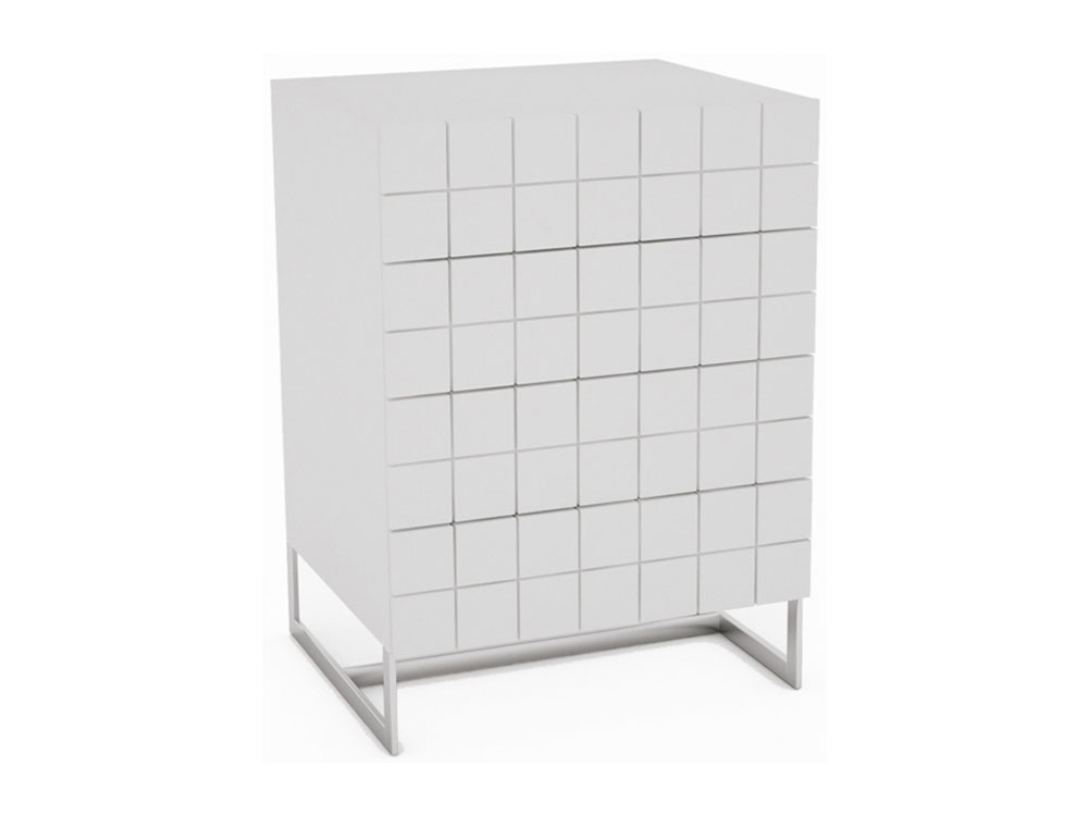 Unbranded Alfa White Chest of Drawers
