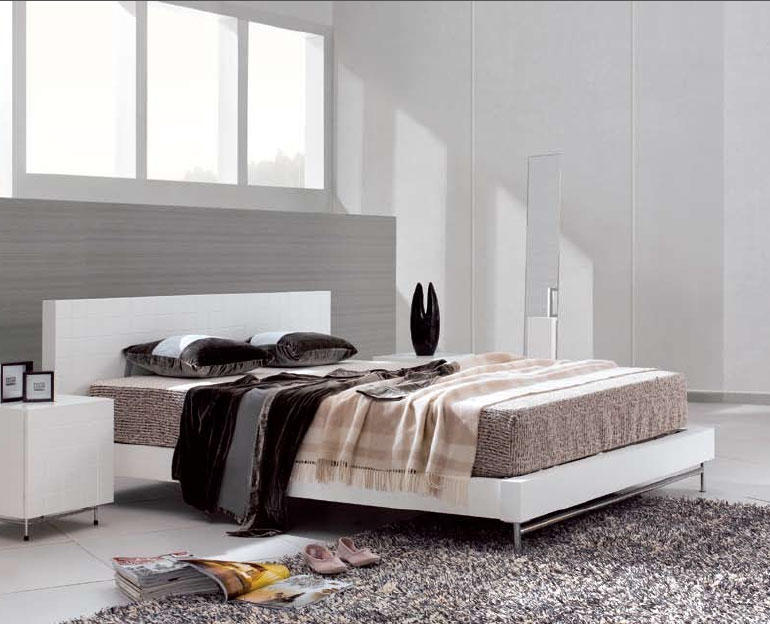 Unbranded Alfa White King Size Bed