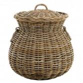 Not only is this one of the most decorative laundry baskets we