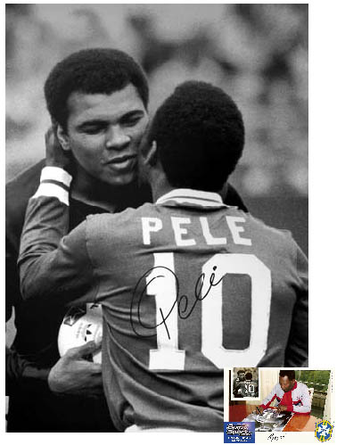 A great opportunity to obtain a limited edition large black and white oversized photo featuring two 