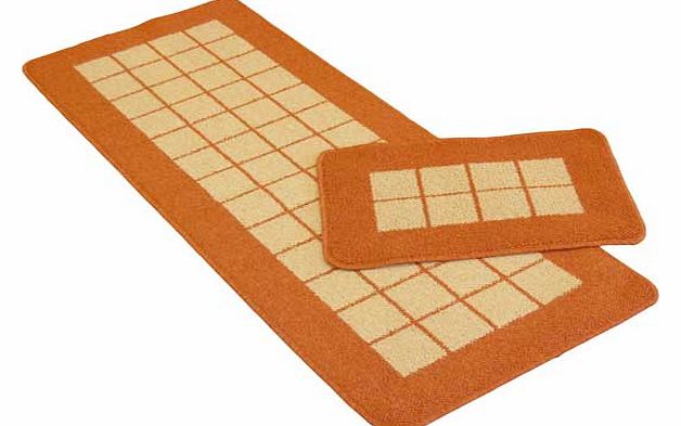 Ideal for utility areas. hallways and kitchens. Free doormat. 100% polypropylene. Non-slip backing. Size of runner L180. W67cm. Weight 1.7kg. (Barcode EAN=5053095031676)