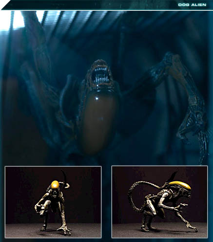 ALIEN VS PREDATOR ALIEN DOG FIGURE