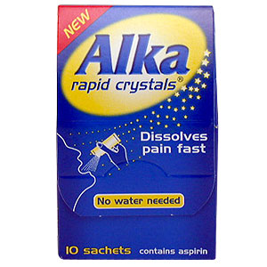 Alka Rapid Crystals Sachets - Size: 10 Sachets