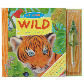 Unbranded All About Wild Animals Book - SAVE 50 per cent