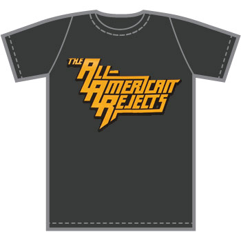 All American Rejects - Stacked Charcoal T-Shirt