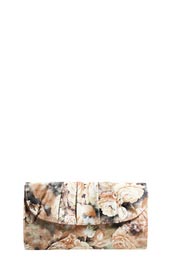 Unbranded All over floral print clutch bag